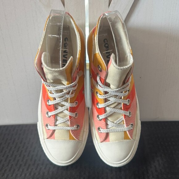 Converse Chuck Taylor All Star Lift Platform Summer Spirit Sneakers - Picture 8 of 10